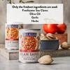 DeLallo Italian Red Clam Sauce, 10.5 Ounce Can, 6 Pack, Made with Fresh Sea Clams, Dairy Free view 2