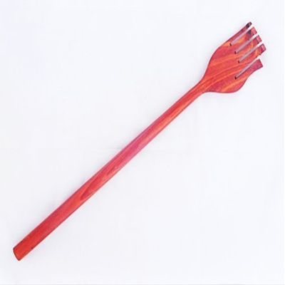 15" Long Exotic Traditional Thai Wooden Back Scratcher Back Massage Tool Massager Rose Wood