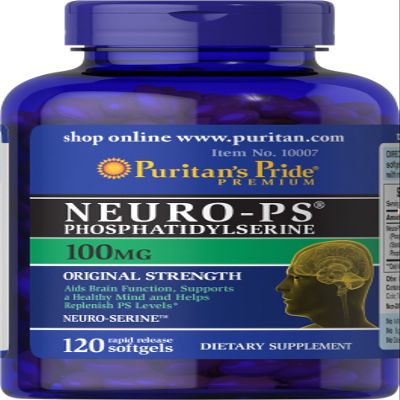 Puritan's Pride Neuro-PS 100 mg Softgels, 120 Count