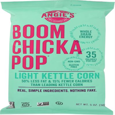 Angie's BOOMCHICKAPOP Light Kettle Corn, 5 oz