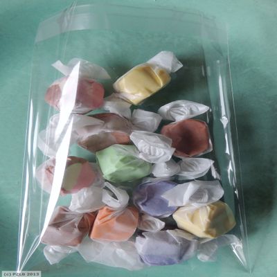 100 Clear Lip and Tape Self Sealing Cello Bags 8"x 10" 1.2 Mil