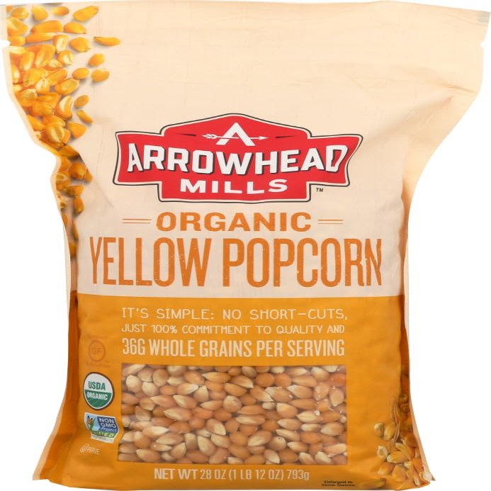 Arrowhead Mills Yellow Popcorn 28 Oz (Pack Of 6) - Pack Of 6