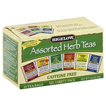 6 Assorted Herbal Teas Per Box (Pack of 6 boxes)
