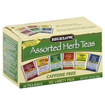6 Assorted Herbal Teas Per Box (Pack of 6 boxes)