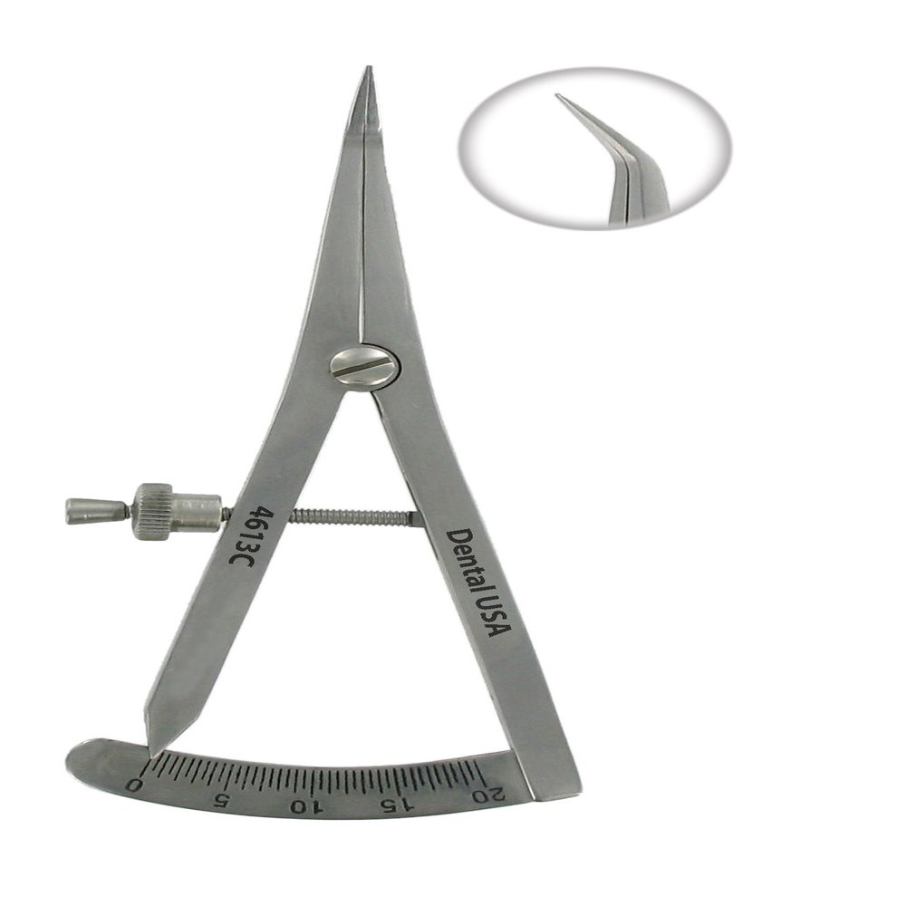 Dental USA 4613C Caliper Castroviejo 10Cm Cvd
