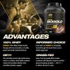 PVL ISO GOLD Grass Fed - Premium Isolate 100% Whey Protein Powder 5 Lbs view 3