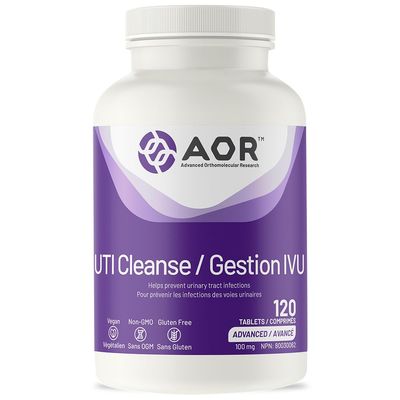 AOR Cleanse Flush Cranberry Extract 120 Cap Urinary, 120 CT