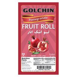 Golchin Pomegranate Fruit Rolls (Anar)