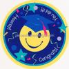 3" Round ~ Smiling Face Graduation ~ Edible Cake/Cupcake Topper!!! view 1