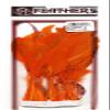 Zucker Feather Products Bleached Stripped Coque Feather, 6 to 8-Inch, Orange view 2