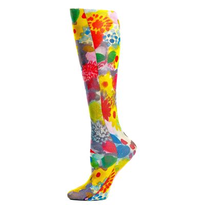 Celeste Stein Therapeutic Compression Socks, Meg, 8-15 mmhg, 1-Pair