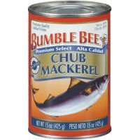 Bumble Bee Mackerel Can