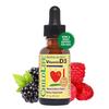 CHILDLIFE ESSENTIALS Vitamin D3 - Vitamin D Drops for Infants,Toddlers & Kid Supports Immune, Respiratory, Heart, & Bone Health, All-Natural, Non-GMO, 500 IU (12.5 mg) - Berry Flavor, 1 Fl. Oz Bottle view 1