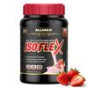 ALLMAX ISOFLEX Pure Whey Isolate Protein Powder - Gluten Free, Low Lactose, Sugar-Free - High-Protein, Clean, Keto-Friendly, Pre Post Workout Supplement for Women and Men | Strawberry, 2lb view 1