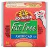 BORDEN CHEESE SLICES AMERICAN SINGLES FAT FREE 12 OZ PACK OF 3 view 1