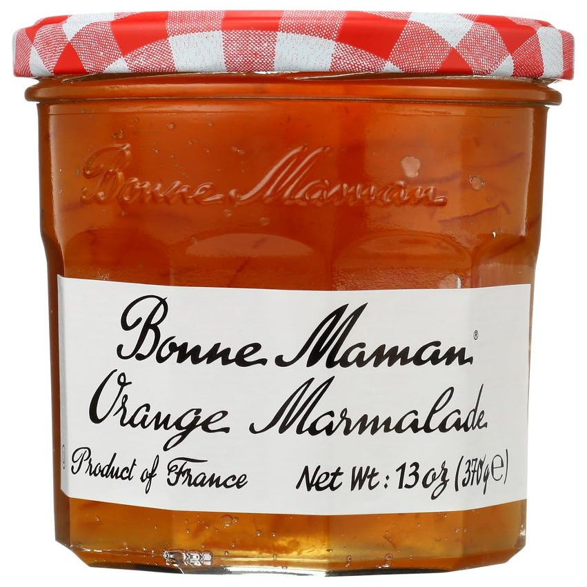 BONNE MAMAN MARMALADE ORANGE, 13 OZ