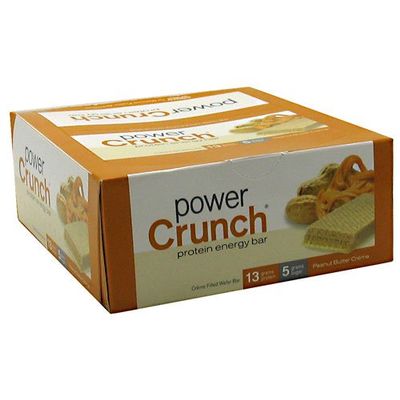 BioNutritional Power Crunch Bars 12 Bars - Peanut Butter Creme