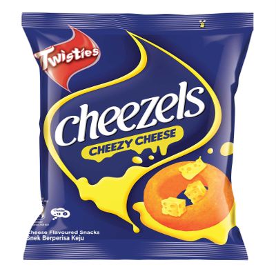 Cheezels Snack 60g (Original Cheese Flavoured, 6 Packs)