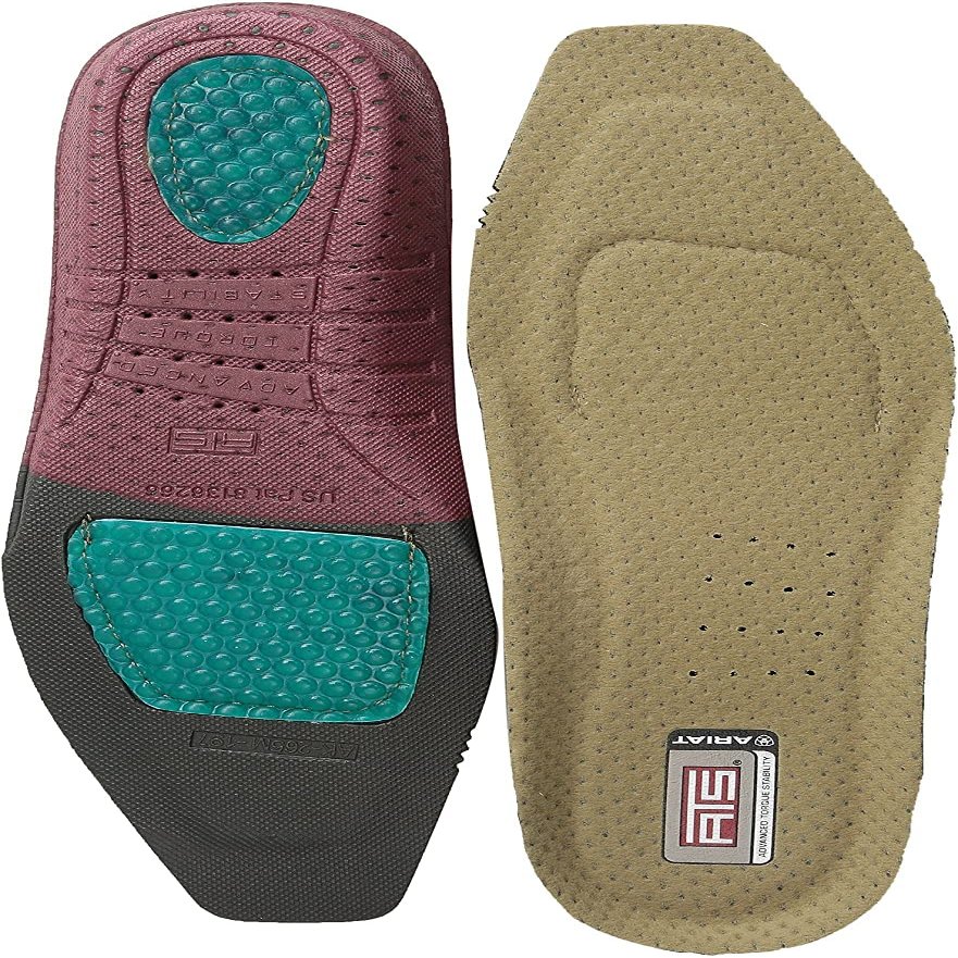 ARIAT Men's ATS Square Toe Footbeds, Multicolored, 9 M