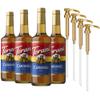 Torani Caramel Coffee Syrup for Drinks & Desserts, Glass Bottle 4-Pack, Pumps Included, 25.4 Fl Oz Ea view 1