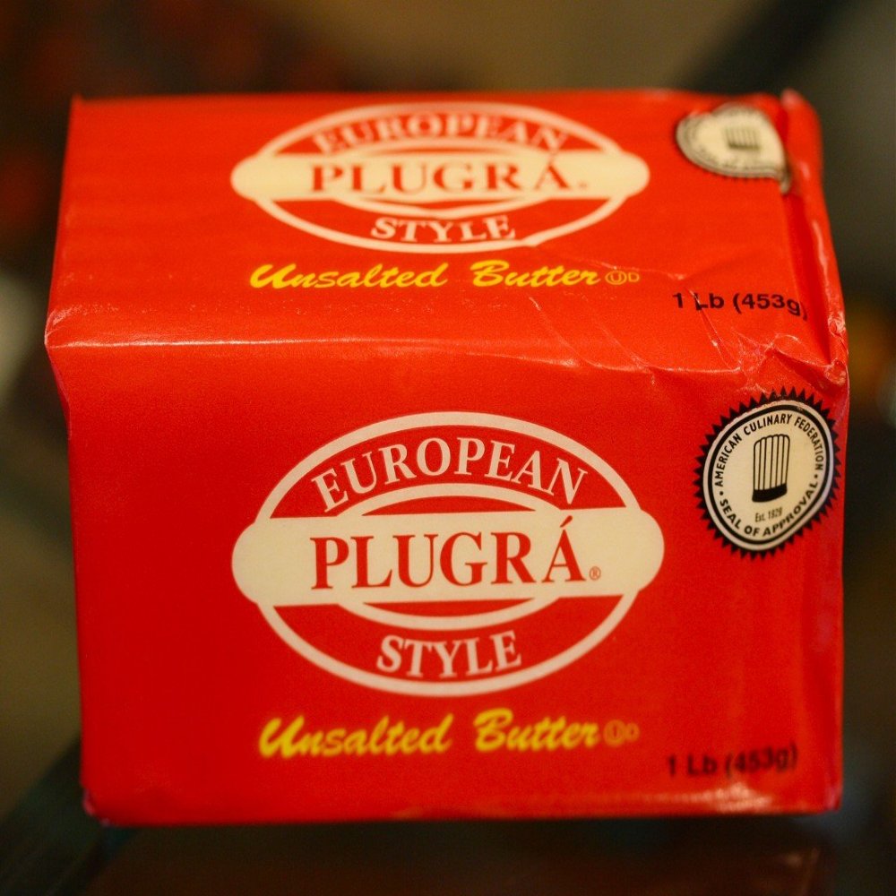 Plugra Butter (premium butter for baking)