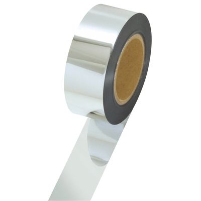 (Sasagawa) Taka Corporation 40-4474 Plated Tape, Commercial Use, Width 2.0 inches (50 mm) x 656.6 ft (200 m) Roll, Silver