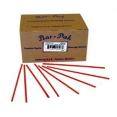 Cell-O-Core CSW7RED10/1000 Plastic-Wrapped Stirrer, 7" Length, Red (10 Packs of 1000)