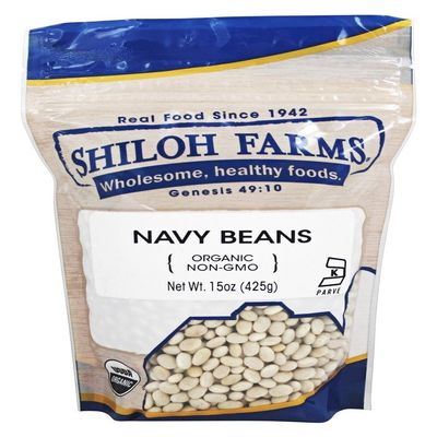 Shiloh Farms Organic Navy Beans - 15 oz