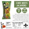 CheeWees Jalapeno Cheddar, Fiery Jalapeo Fusion: Irresistible Crunchy Snack Delight, 2.0 oz (6 Bags) view 2
