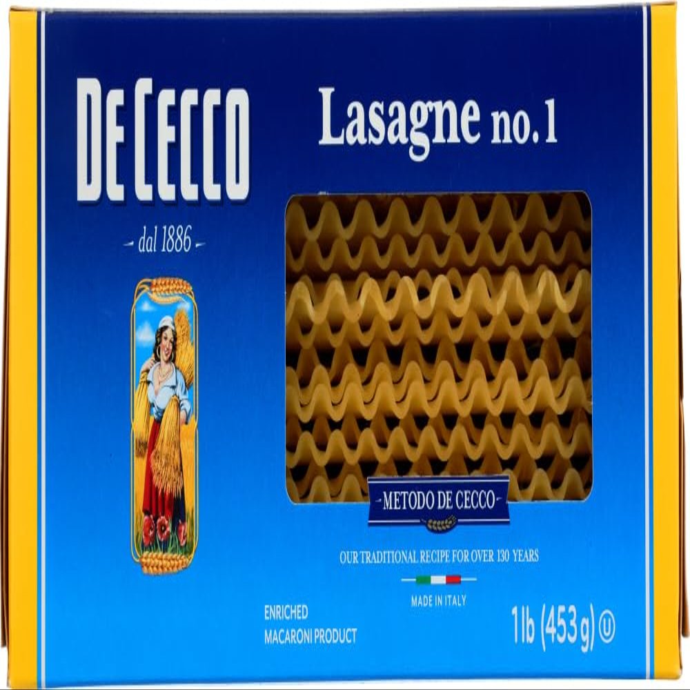 De Cecco Pasta Lasagne 16 Oz