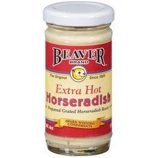 Beaver Extra Hot Horseradish Sauce (12x8.5oz )