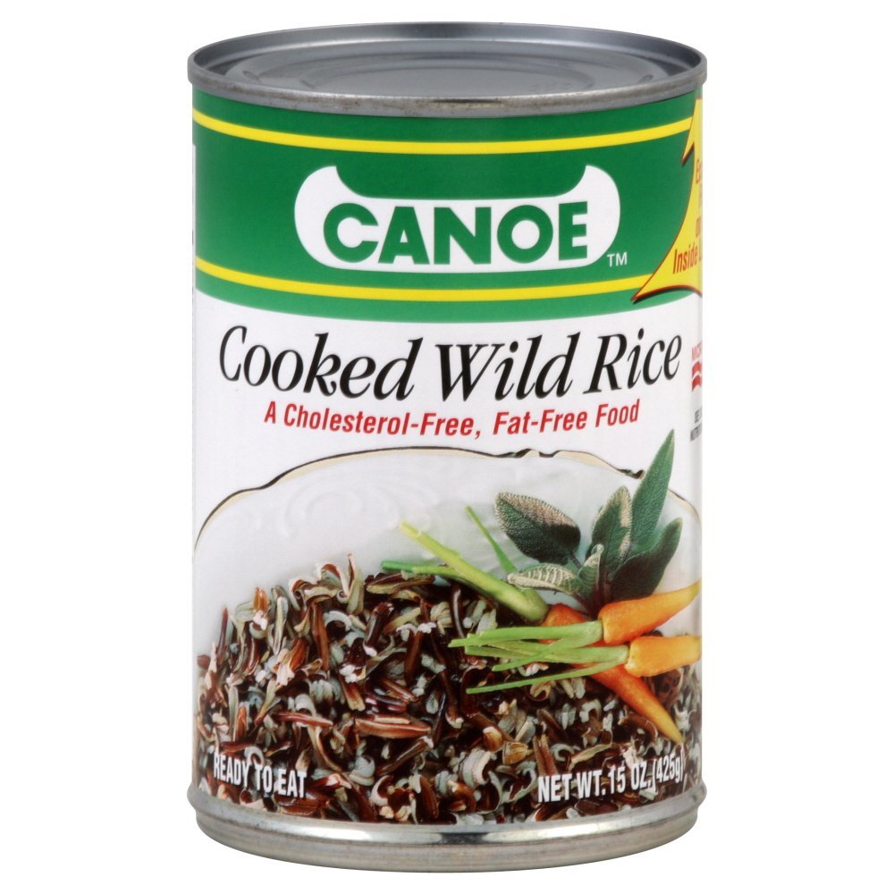 Canoe Cooked Wild Rice 15.0 OZ (Pack of 12)