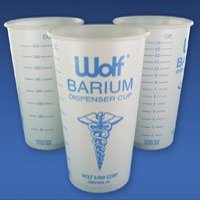 5949106 Wolf X-Ray Barium Cup 14oz 100/Pk 15601 Sold AS Pack