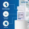 MAJOR 4 Mg Allergy Tablets - Chlorpheniramine Maleate 4-Hour Allergy Medicine - Antihistamine for Relief of Sneezing, Itchy Watery Eyes, Itchy Throat, and Runny Nose - 100 Count (3 Pack) view 3