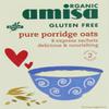 Amisa Express Pure Porridge Oats Sachets Gluten Free Organic 27 g (Pack of 4, Total 32 Sachets) view 1