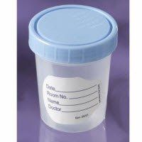 7245830 PT# 4938 Container Specimen Gent-L-Kare 3oz Urine Lid Trnlu St 400/Ca Made by Medical Action Industries