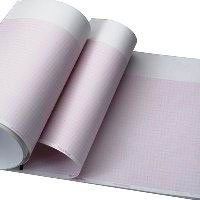 2039156 PT# 94016-0000 Paper EKG/ ECGFOR Welch Allyn CP 10 20 8.25x11 Red Thrm Zfld 1/Pk Made by Welch-Allyn