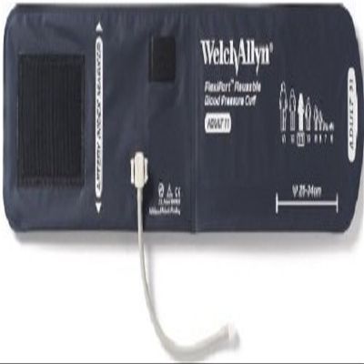 1103180 PT# REUSE-11-1SC BP FlexiPort Std Size 11 Adult LF 1Pc Cf 1Tb Navy Blue Ea Made by Welch-Allyn