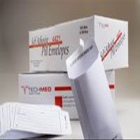 1065440 PT# 4421 Envelope Pill Paper 3-1/2x2-1/4" Self Adhesive 500/Bx Made by Tech-Med Services, Inc
