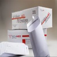 1065440 PT# 4421 Envelope Pill Paper 3-1/2x2-1/4" Self Adhesive 500/Bx Made by Tech-Med Services, Inc