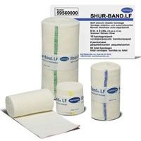 8292753 Pt# 5954 Bandage Shur-Band 4"X5Yd Elastic Self Closure Flap Lf Ns 10/Bx Made by Hartmann USA
