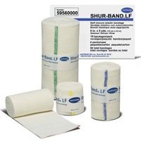 8292753 Pt# 5954 Bandage Shur-Band 4"X5Yd Elastic Self Closure Flap Lf Ns 10/Bx Made by Hartmann USA