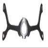Wisp Fabric Frame- no headgear- frame only by P.R. view 2