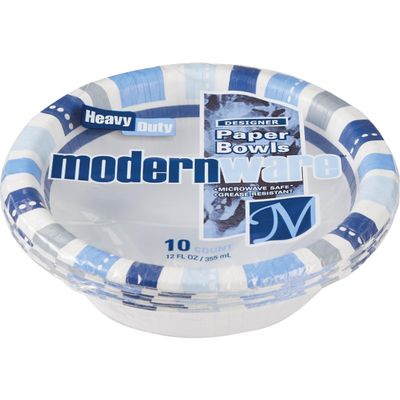AJM Encore 12 Oz. Paper Bowl (10-Count) - 1 Each