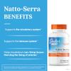 Doctors Best Natto-Serra, Supports Circulatory & Immune Health, Non-GMO, Vegan 90 Veggie Caps view 2