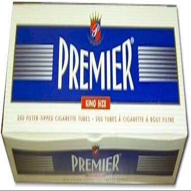 (50) Fifty Boxes of Premier Supermatic Full Flavor King Size Tubes - 200ct Box - Full CASE!
