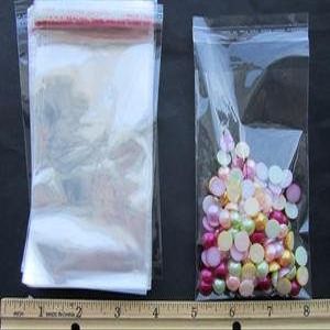 1000pc Self Adhesive Resealable Clear Plastic Cellophane Poly Bag 3"x 5" (cello-E) US SELLER SHIP FAST