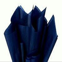 24 Ct Bulk Tissue Paper Dark Navy Blue 20" X 30"