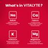 Vitalyte Electrolyte Powder Packets - Isotonic Clean Electrolyte Hydration Drink Mix - Single Serve Rehydration Packets with No Artificial Colors, Flavors or Sweeteners (Fruit Punch, Pack of 25) view 3