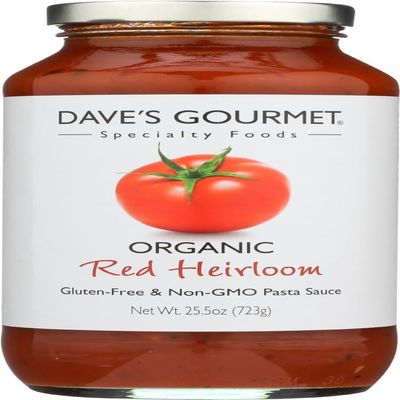 Dave`s Gourmet Pasta Sauce Red Heirloom (6x25.5 OZ)